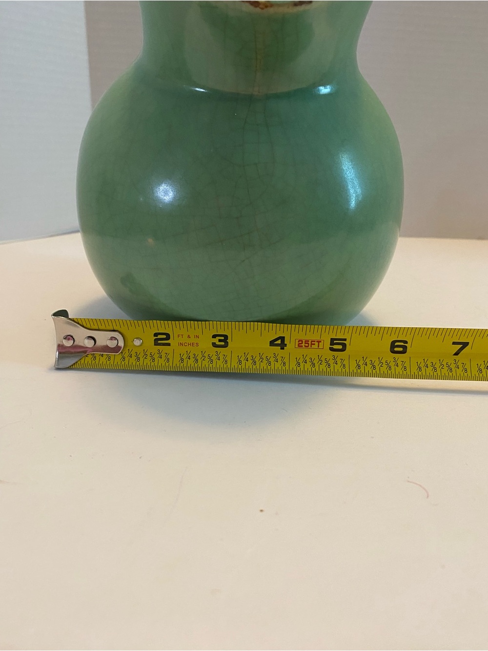 Vintage Jadeite Green Ball Jug w/ Ice Lip Water Pitcher – Marked “USA” – MCM - Picture 13 of 15
